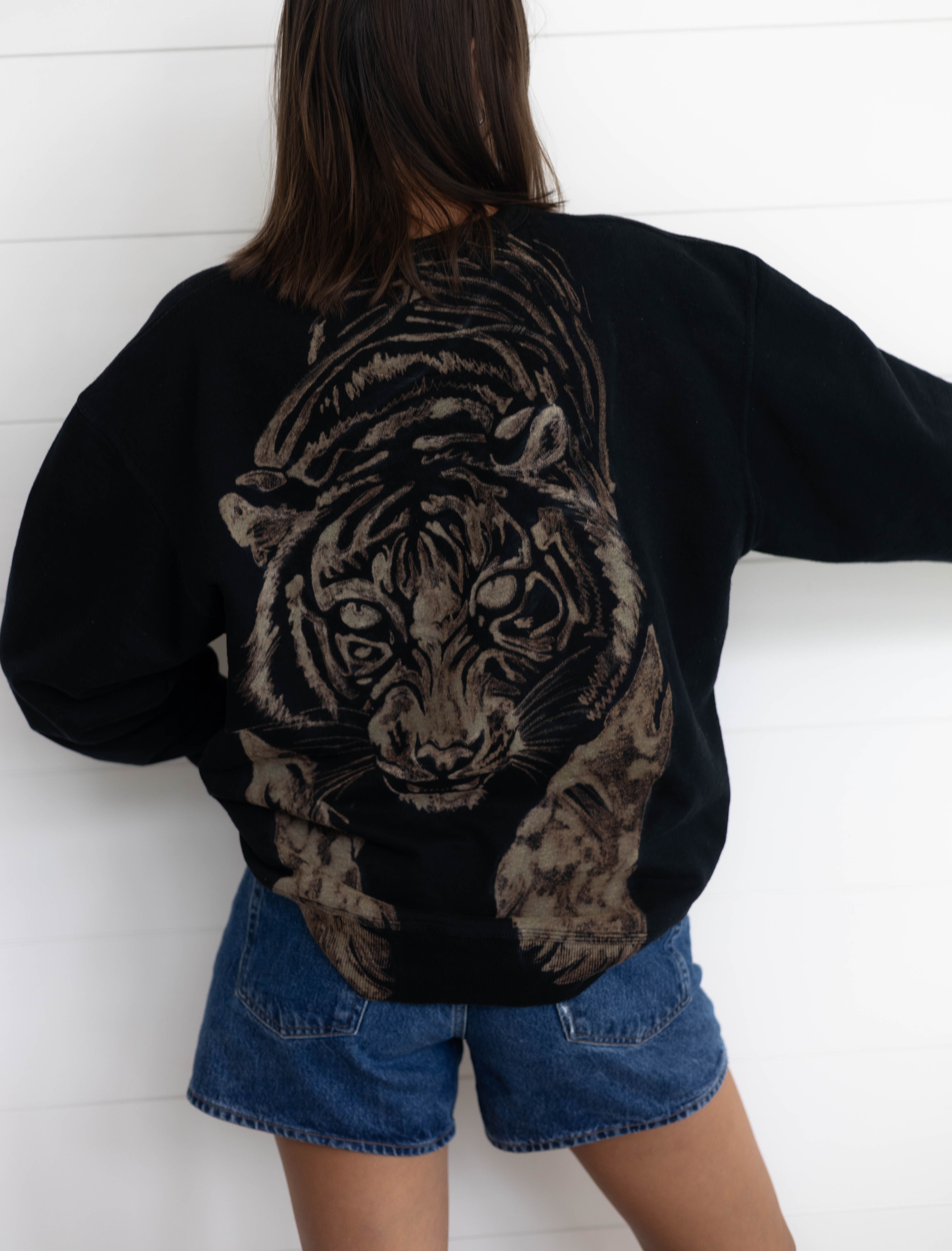 Custom Cheetah Crewneck