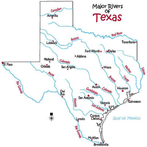Texas Rivers Spiritual Mapping Prayer Assignment