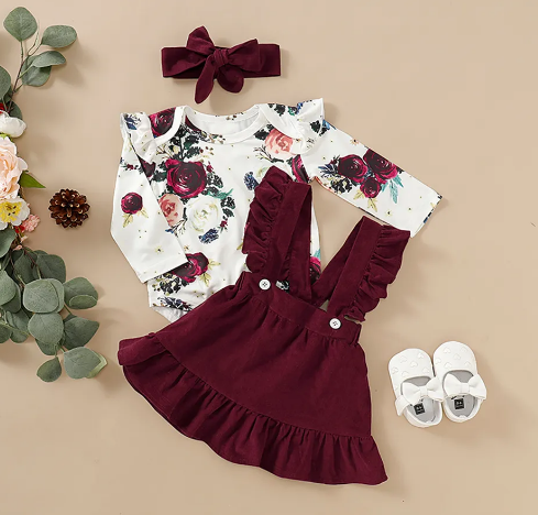 Miniatura: Conjunto 3 pzas: Jumper+Body+Vincha