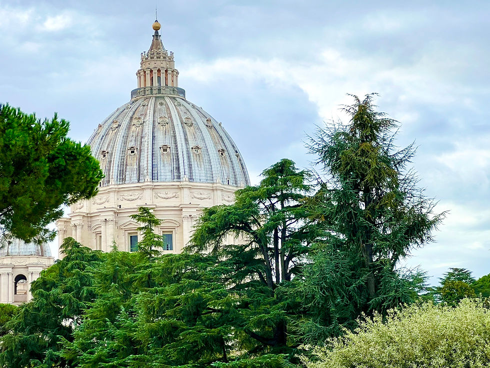 View inside the walls of The Vatican