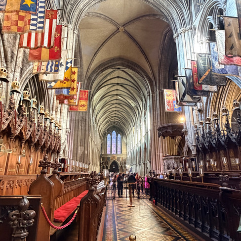 The Dublin Cathedral is gorgeous