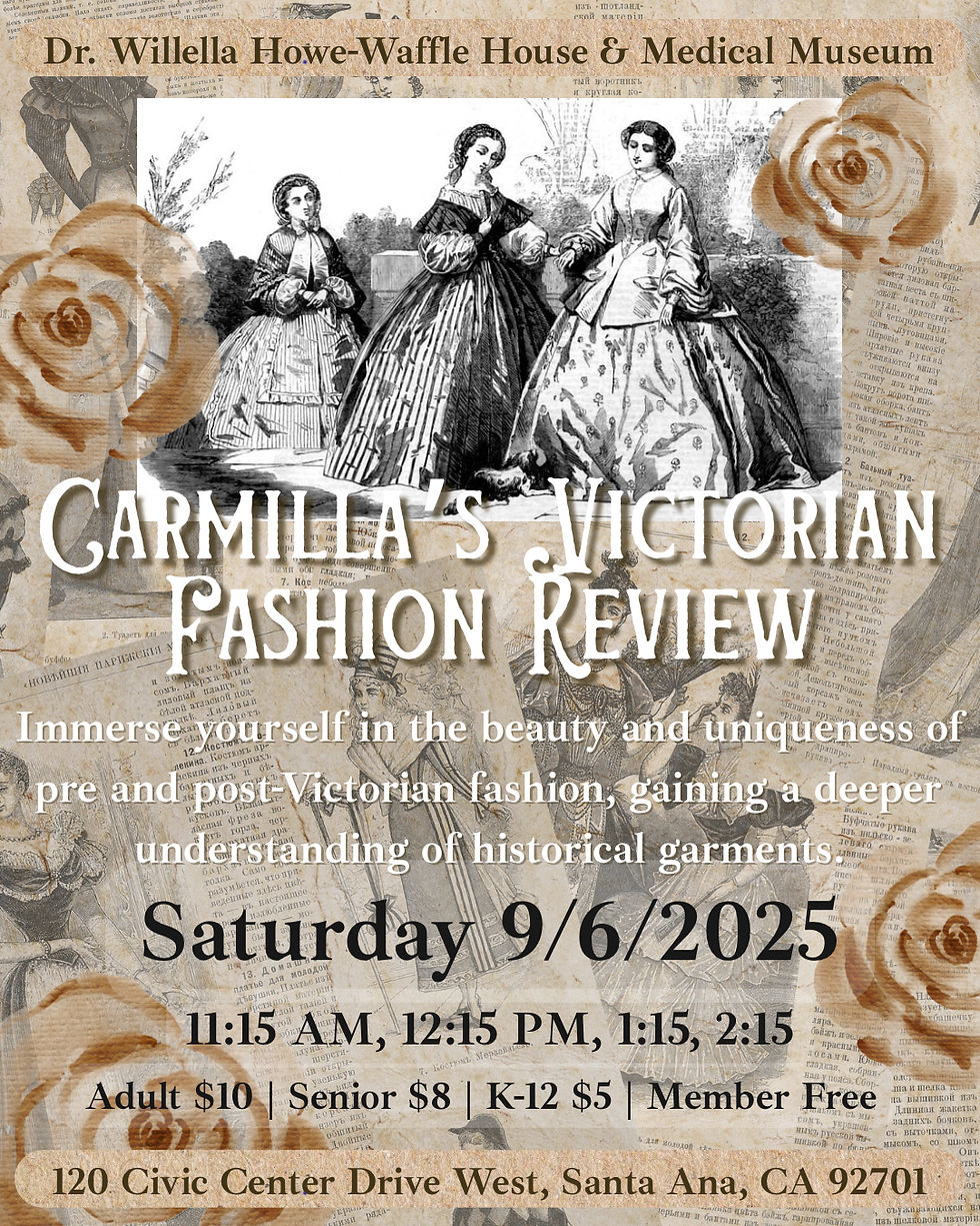 Carmilla's Victorian Fashion Review