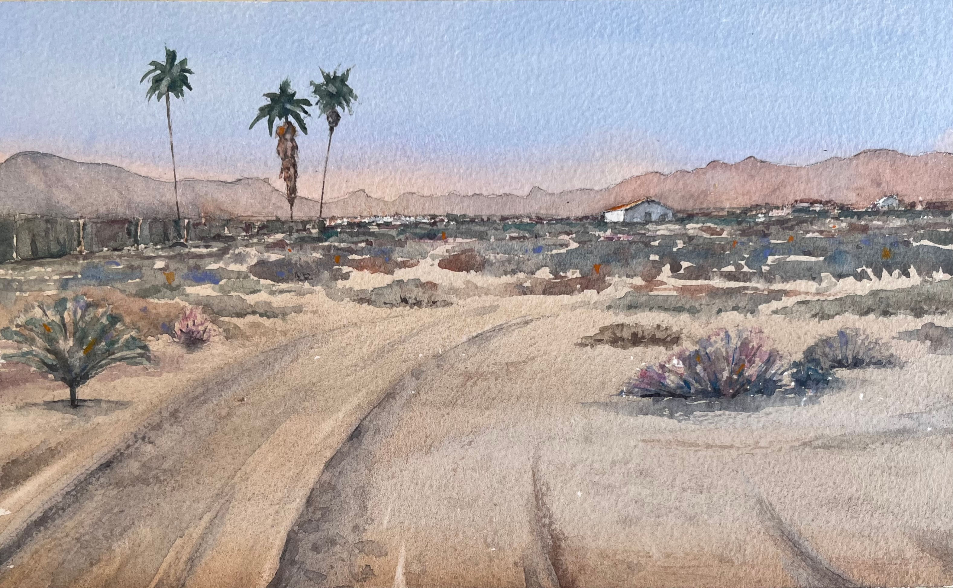 Sunrise in the Desert