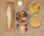 Menú de Pollo