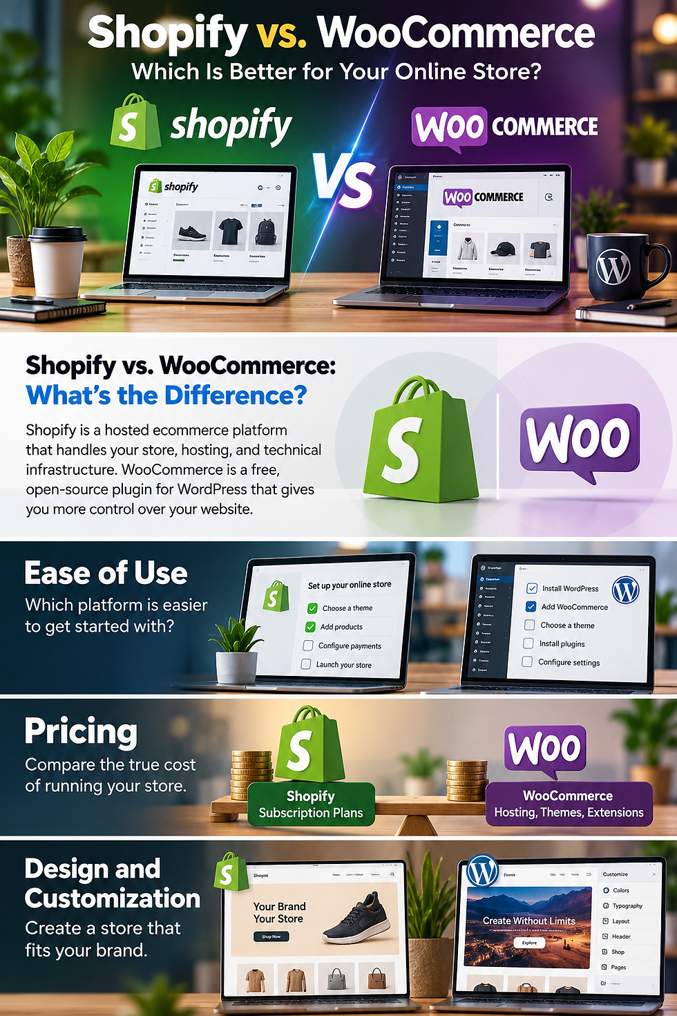 Shopify vs. WooCommerce: Which Is Better for Your Online Store?