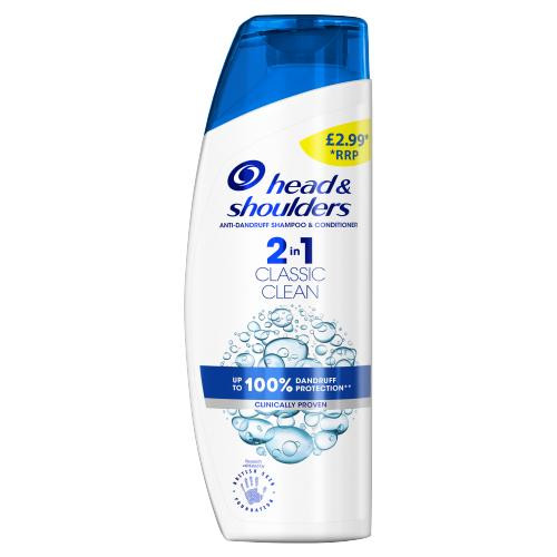 Head & Shoulders Classic Clean AntiDandruff 2in1 Shampoo & Conditioner