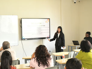 Parent and student discussing subject choices after Grade 10