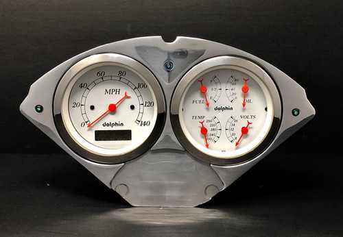 1955-1956 Chevy Car 2 Hole DOLPHIN | dolphin-gauges