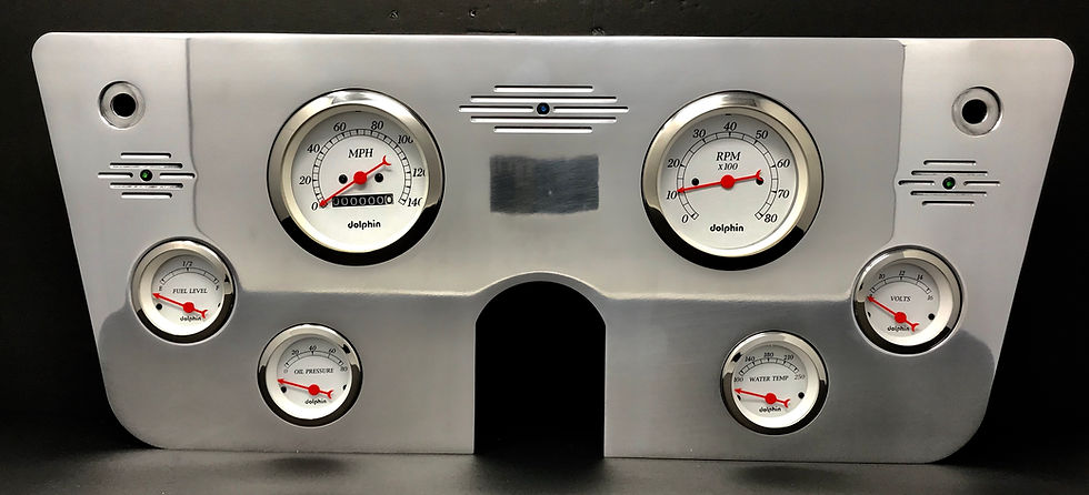 Thumbnail: 1967-1972 Chevy Truck 3-3/8" 6 Hole DOLPHIN