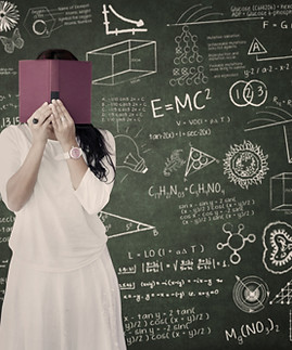 Student Behind the Books