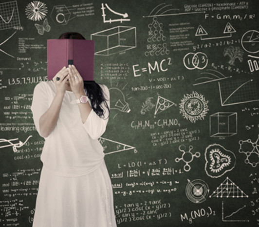 Student Behind the Books