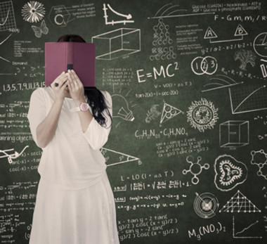 Student Behind the Books