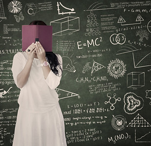 Student Behind the Books