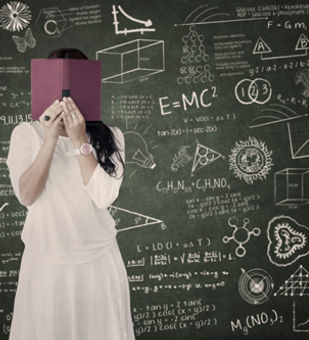 Student Behind the Books