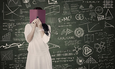 Student Behind the Books