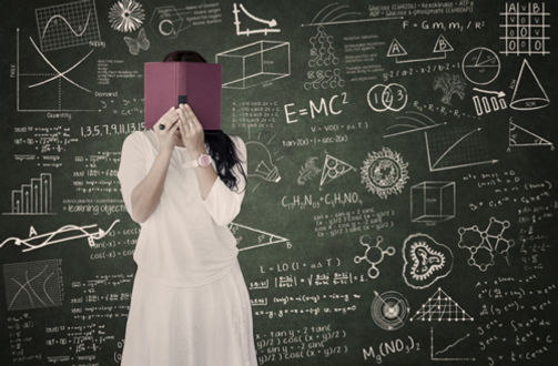 Student Behind the Books