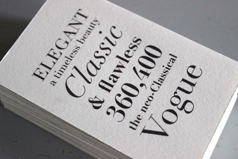 Didot card