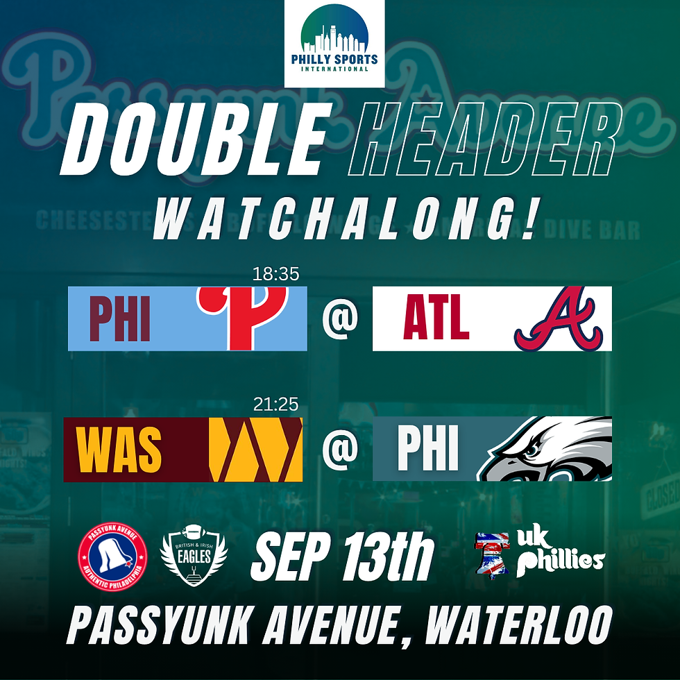 Passyunk Double Header! - Phillies/Eagles!