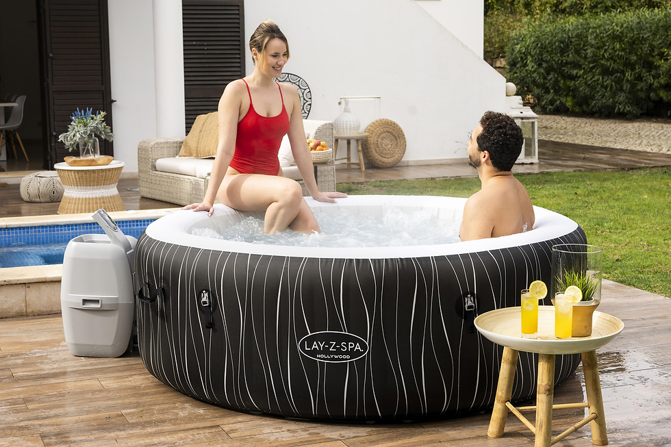 Miniaturbild: Bestway® LAY-Z-SPA® Hollywood AirJet™ LED Whirlpool für 6 Personen