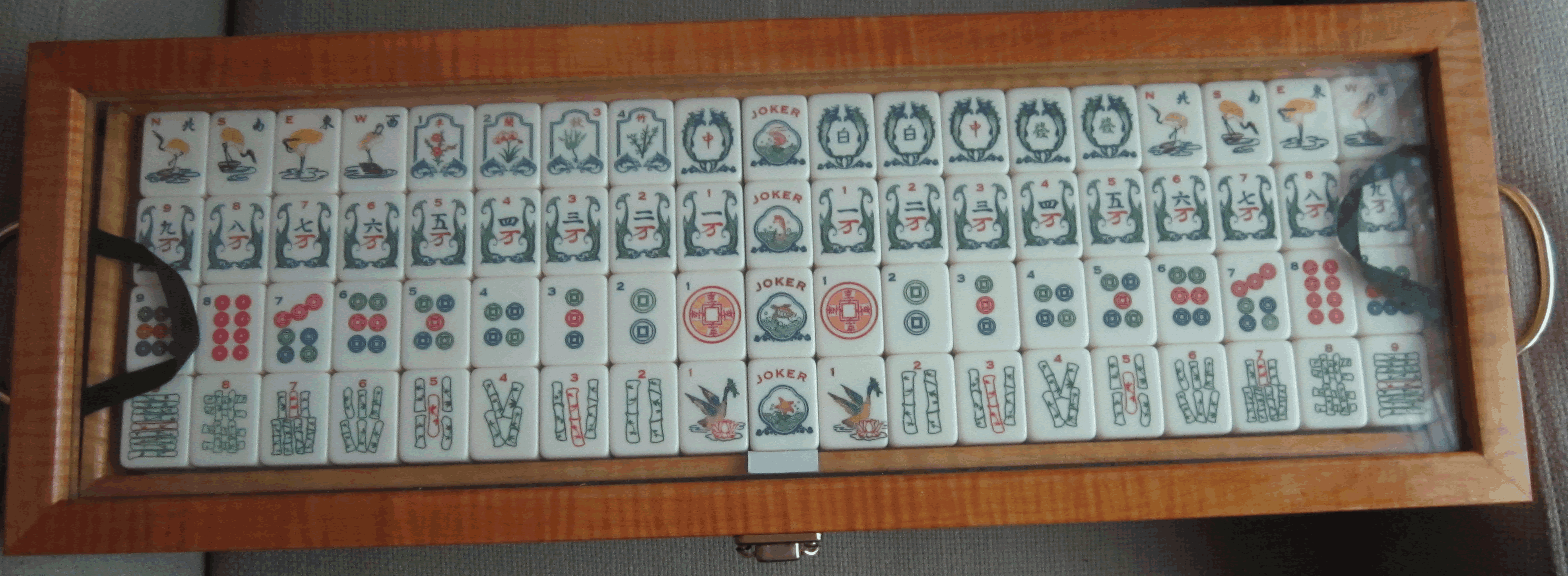 Shanghai Water Mah Jong Set