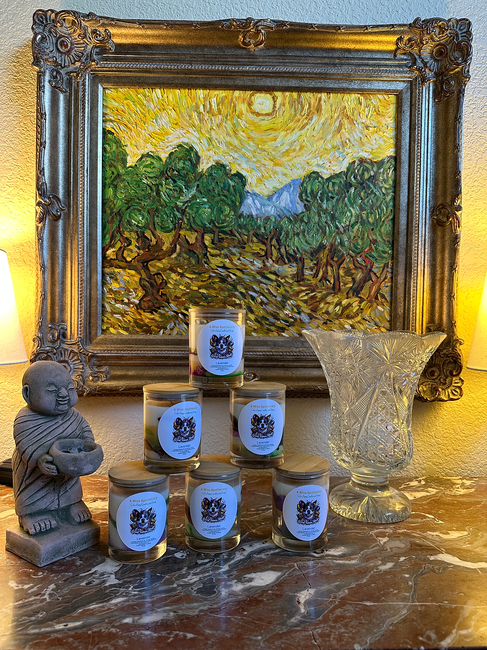 Mardi Gras Soy Candles