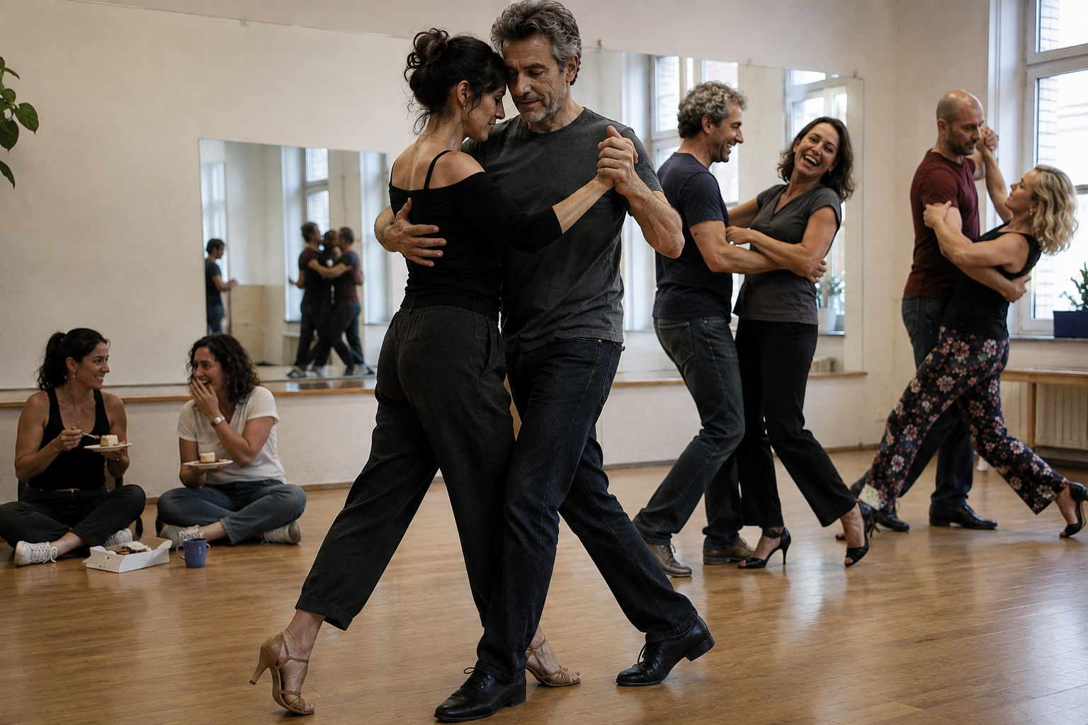 Tango intro class with snacks and drinks 💃🍷