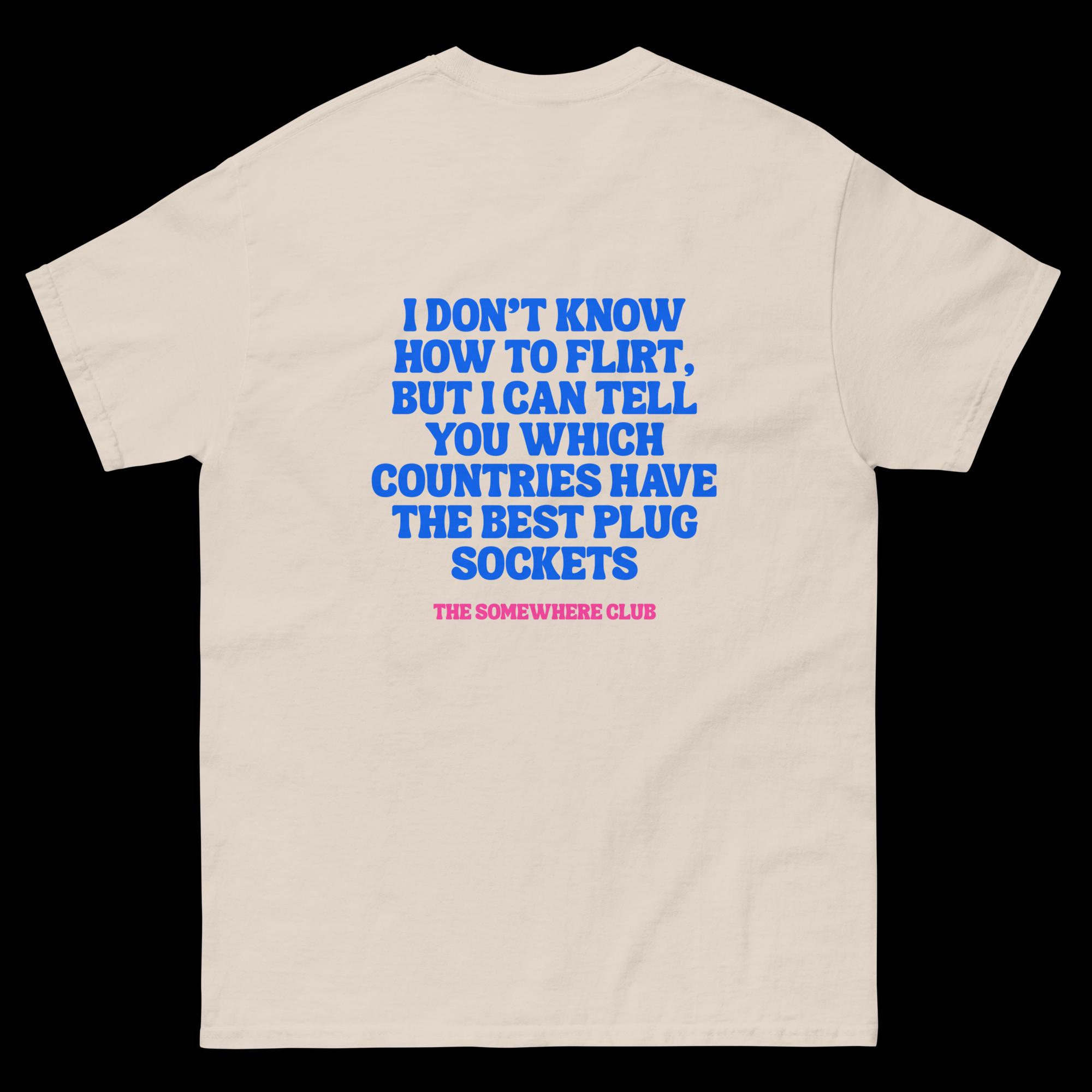 I don't know how to flirt tee
