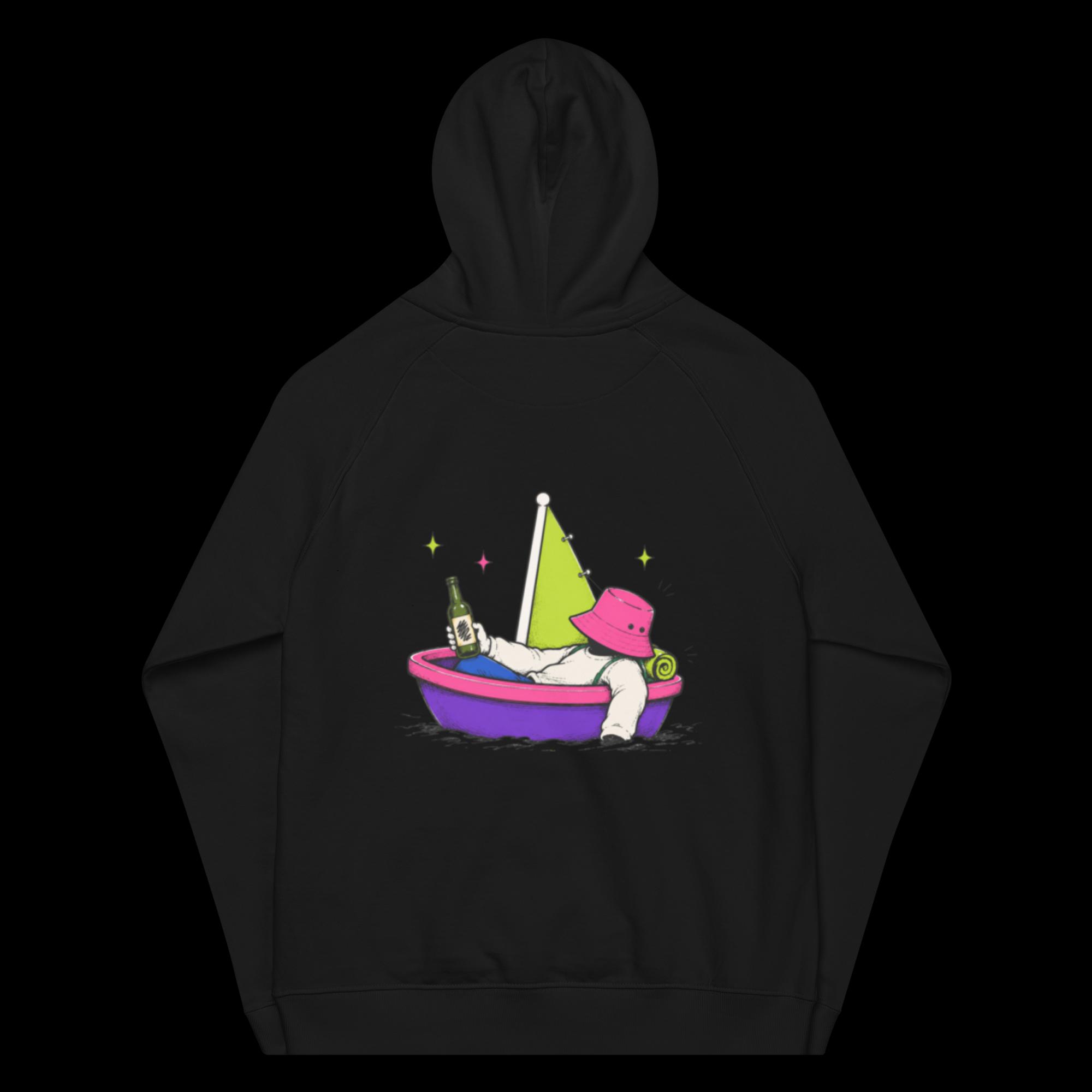 Tiny Traveller hoodie black photo 2