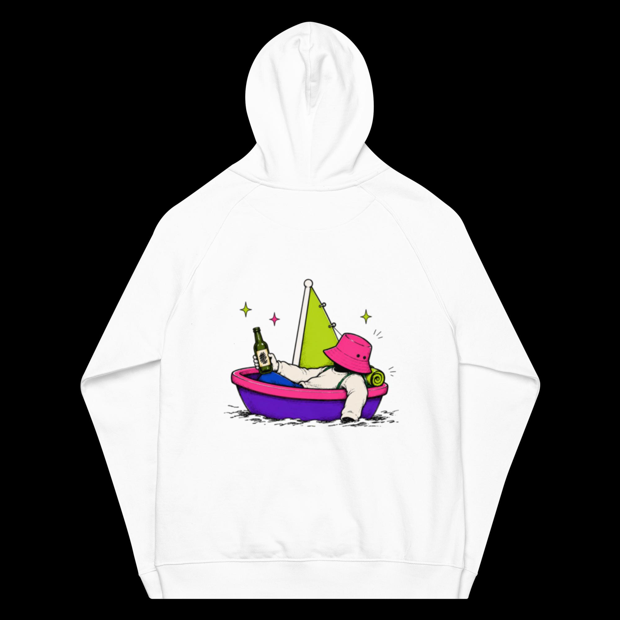 Tiny Traveller hoodie white photo 2