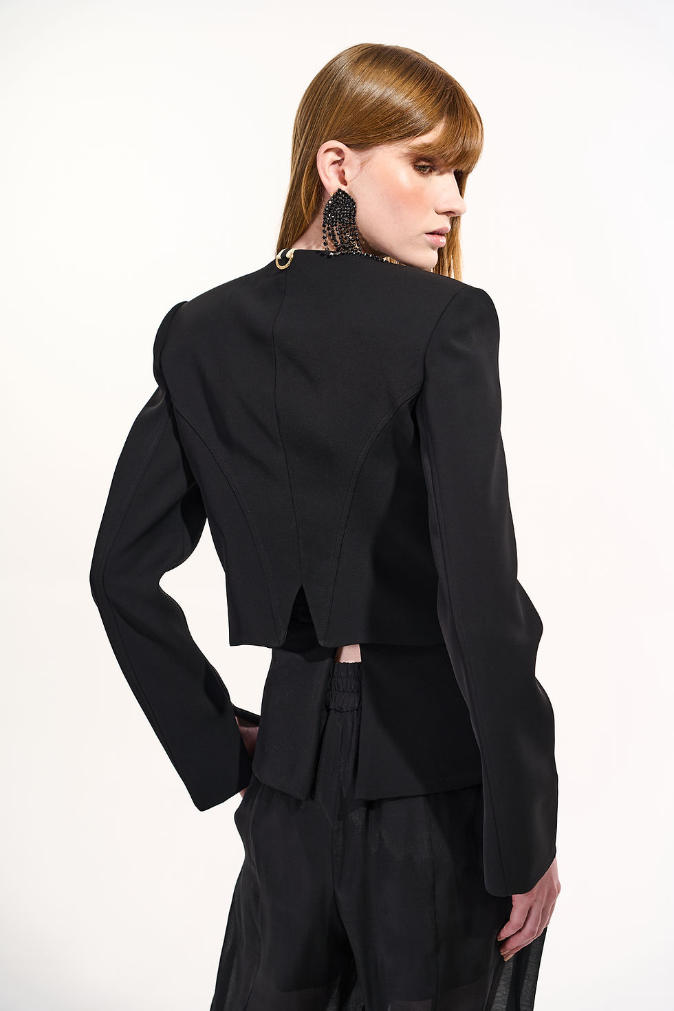 Miniatura: Strap Detail Jacket - Black