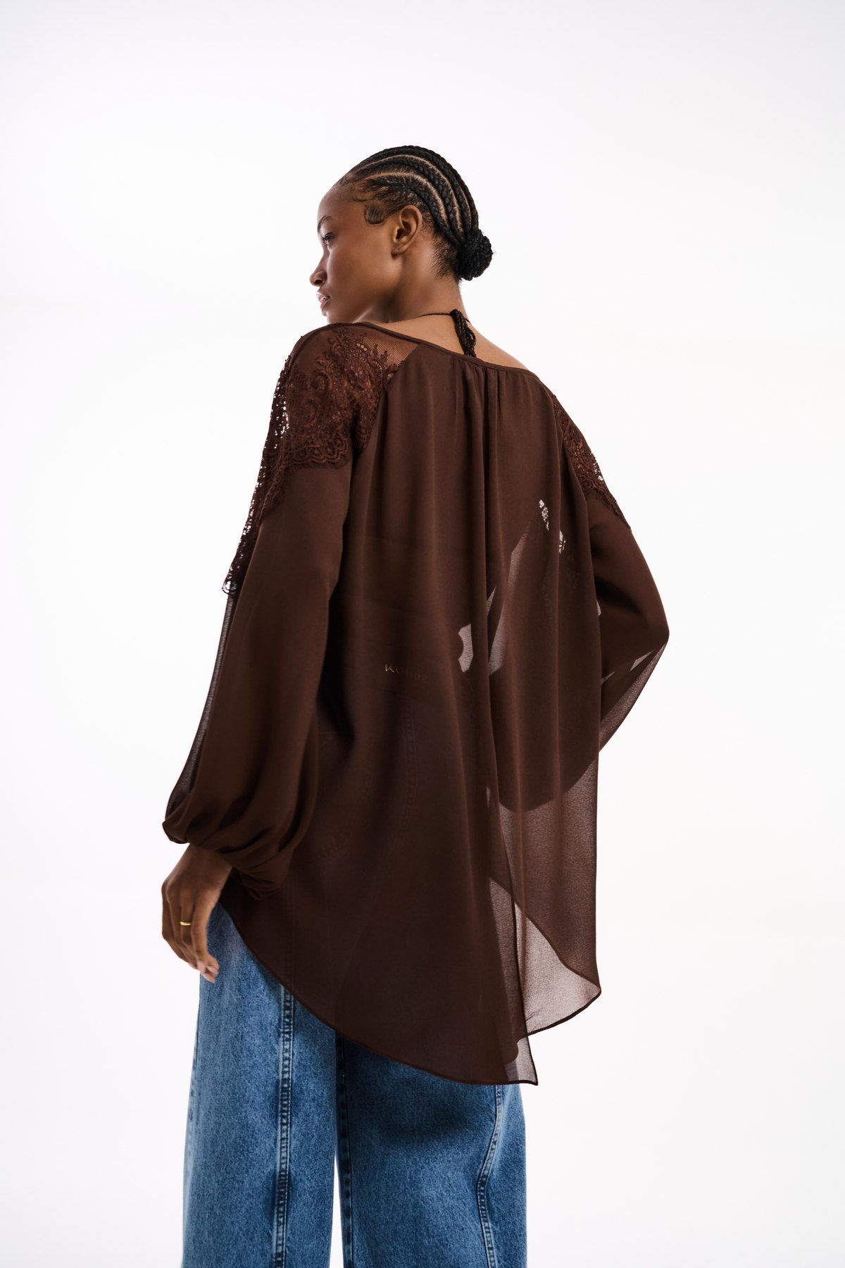 Lace Shoulder Tunic