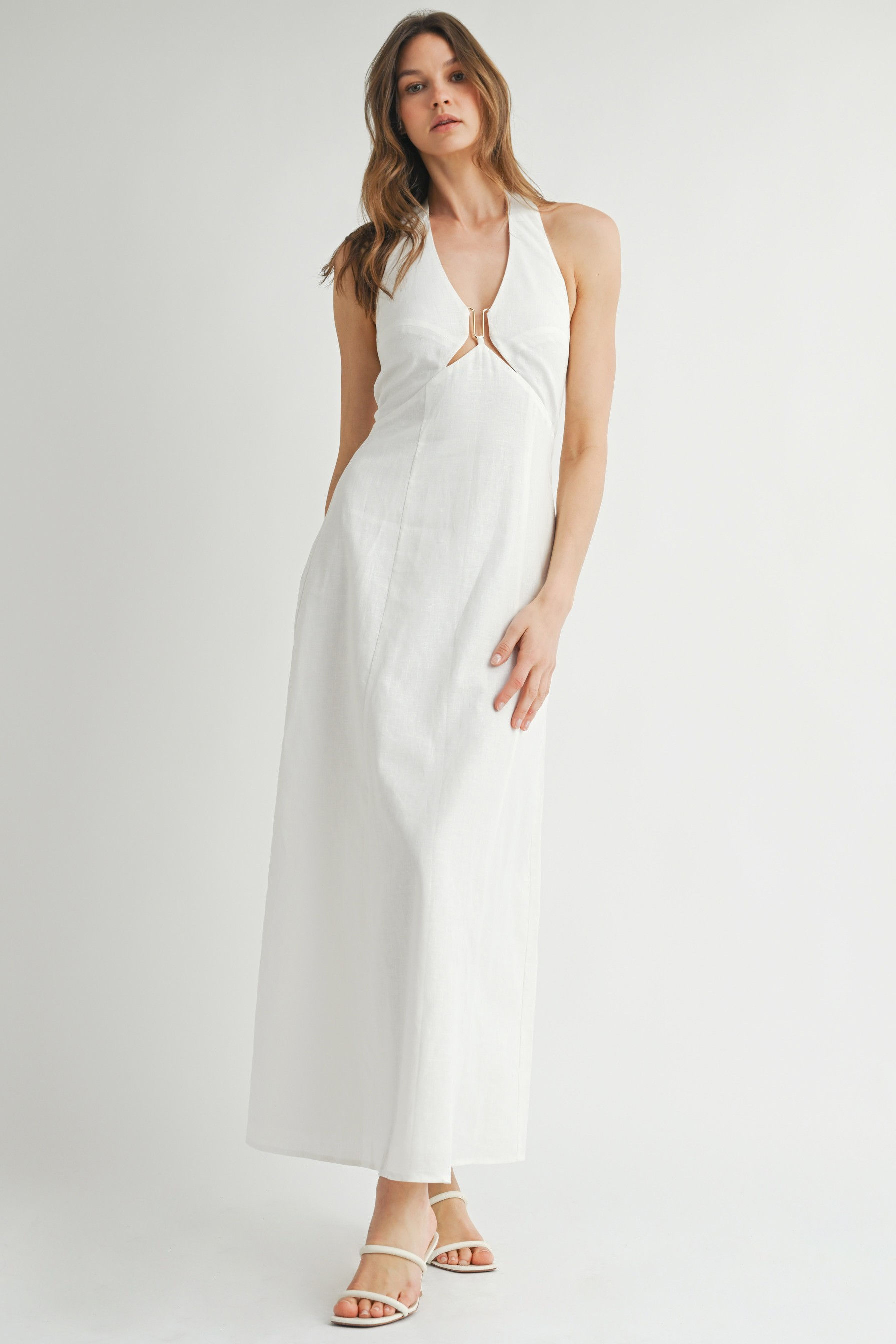 Linen Max Dress
