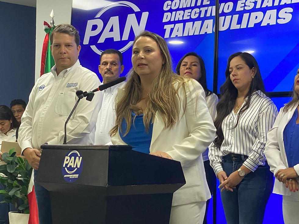 GLORIA ELENA GARZA ASUME DIRIGENCIA ESTATAL DEL PAN Y LLAMA A RECUPERAR LA CONFIANZA DE LOS TAMAULIPECOS.