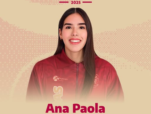 ANA PAOLA UREÑA CARDÍN, NOMINADA AL PREMIO ESTATAL DEL DEPORTE 2025.