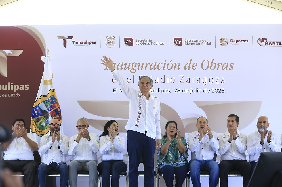 ARRANCA AMÉRICO VILLARREAL LIBRAMIENTO PONIENTE Y ENTREGA OBRAS HIDRÁULICAS Y DEPORTIVAS EN EL MANTE.