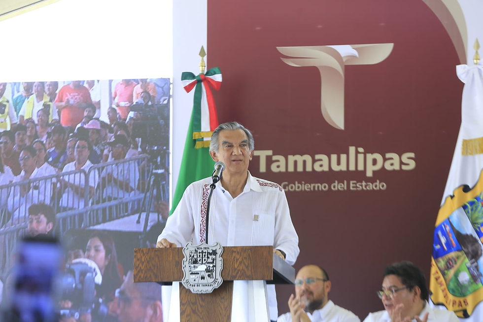 GOBERNADOR AMÉRICO VILLARREAL REFRENDA COMPROMISO CON LA JUSTICIA Y EL BIENESTAR EN EL MANTE.