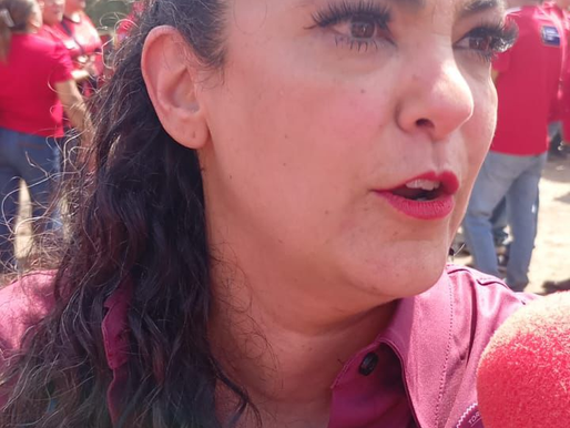 OLGA SOSA RESPALDA OPERATIVO ENJAMBRE Y DESTACA AVANCES EN MATERIA DE SEGURIDAD.