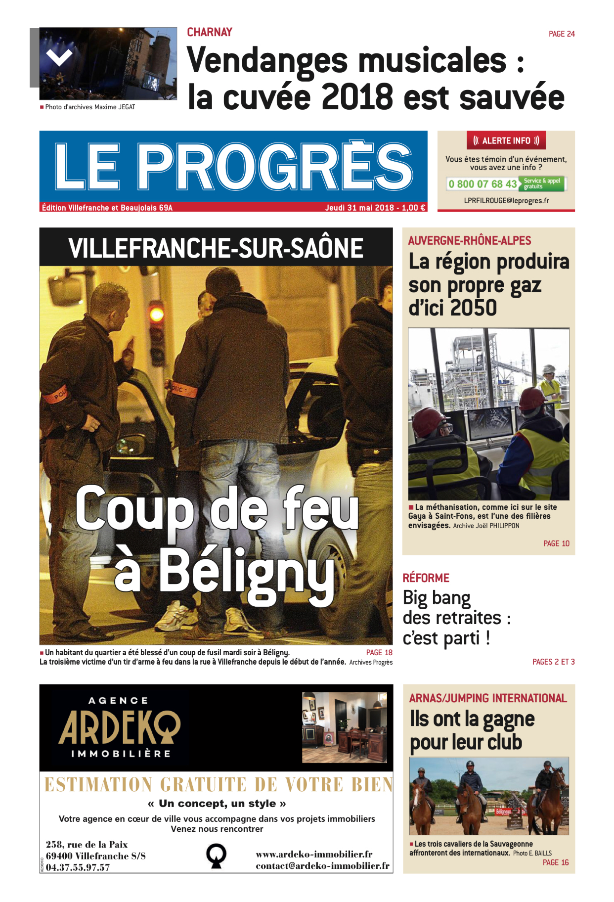 Le Progrès Beaujolais
