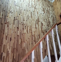 wallpanel kayu solid meranti