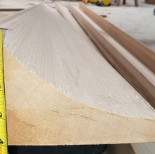 custom lis profil kayu ukuran besar bahan kayu solid kamper samarinda