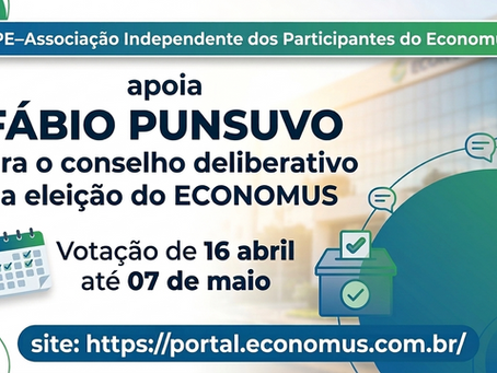 AIPE apoia Fábio Punsuvo para o Conselho deliberativo do Economus