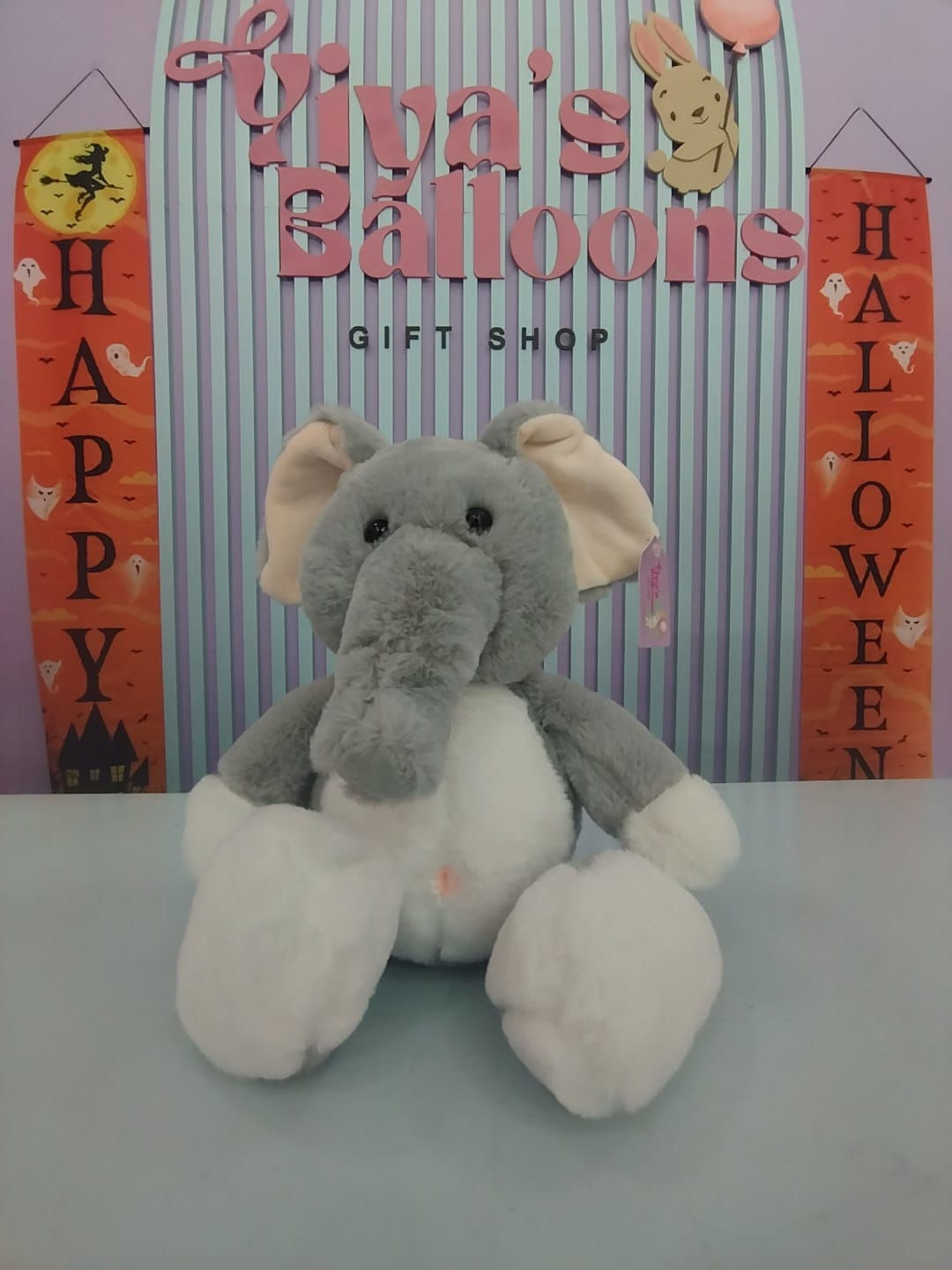 Peluche Elefante Gris