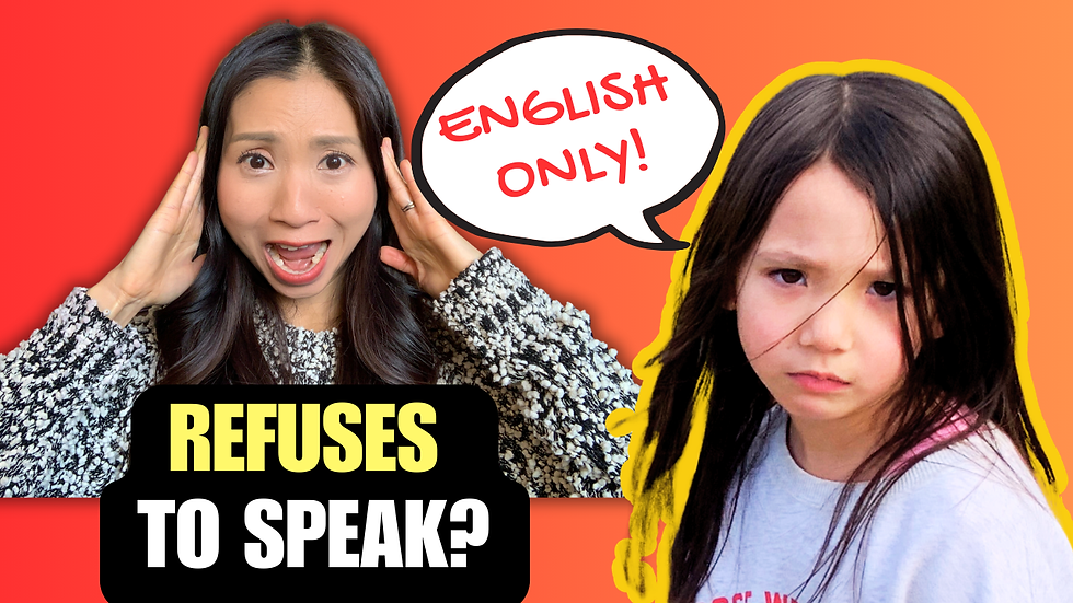 My child refuses to speak the minority language – 3 fixes that actually work