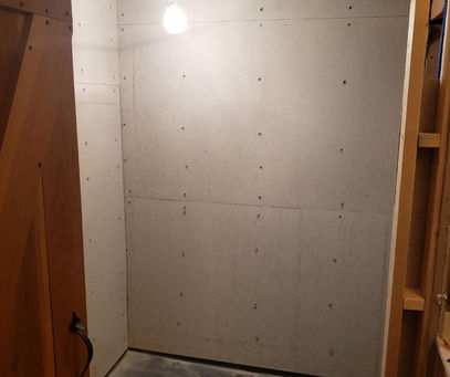 The bathroom is moving forward