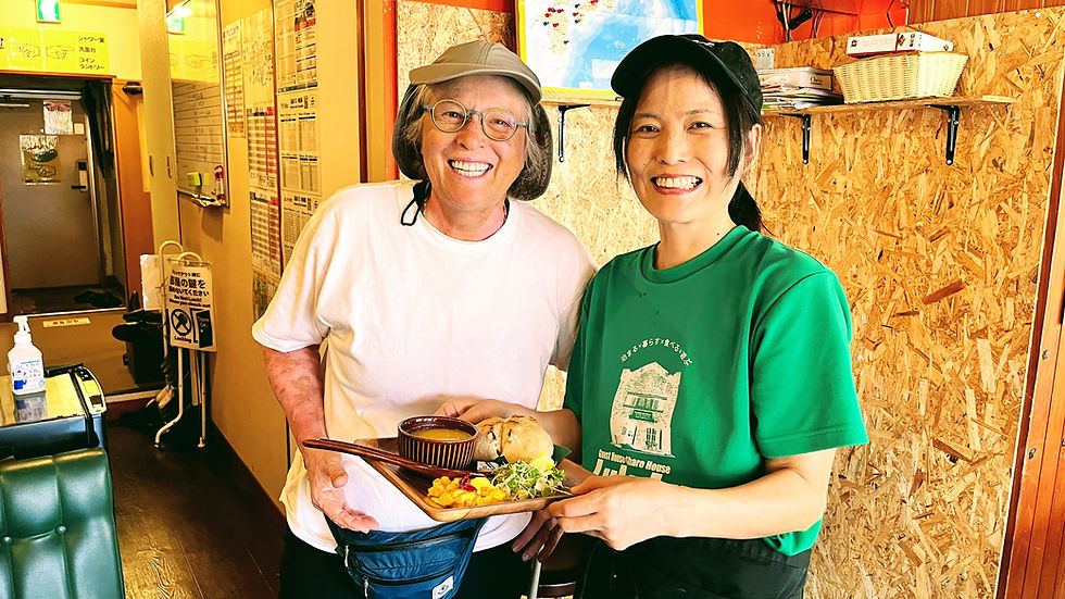 カリフォルニアから耳の聞こえないお遍路さん しかも歩き!ご苦労様です!!