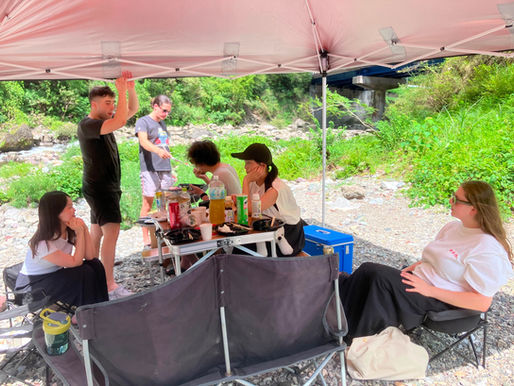 【高知の穴場川遊びスポット】キレイな川と大自然！鏡川上流『大穴峡』でBBQ＆デイキャンプ