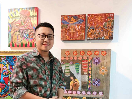 Edrick Alcontado Joins "HARMONY" Art Exhibition at DLSMHSI