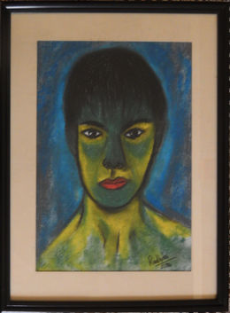 Shadows of Light
Dry pastel on Paper