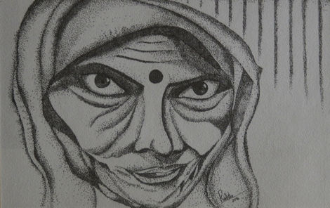 Flaming within
Ink on Paper