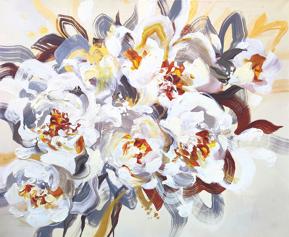 Golden, 39 x 47